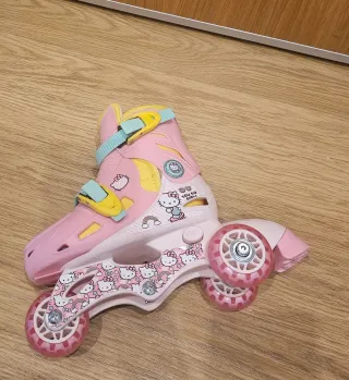 Patines Hello Kitty Talla 27-30 Ajustables