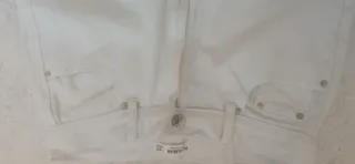 Vaqueros Pull&Bear blancos T.36