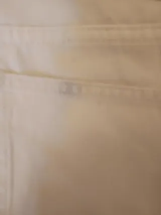 Vaqueros Pull&Bear blancos T.36