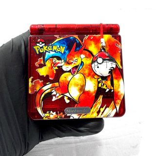 Game Boy Advance Sp MOD -IPS V4- Custom Charizard