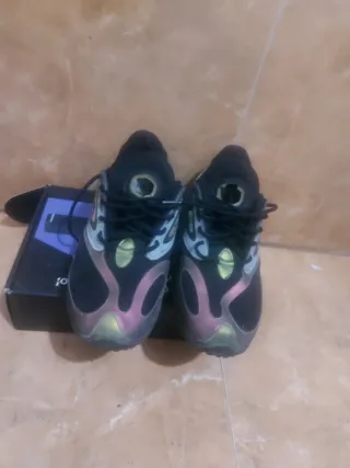 Zapatillas Nike Negras Multicolor