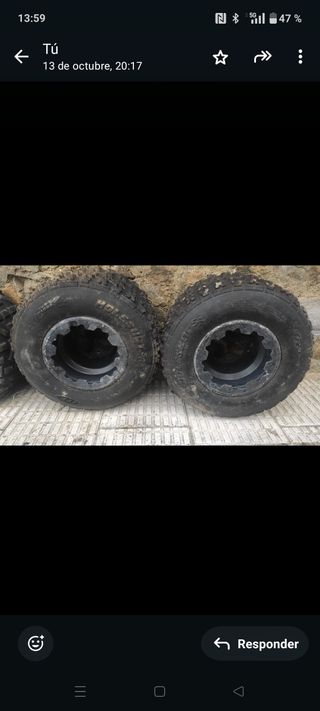 Llantas traseras Quad