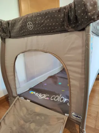 Cuna de viaje Magic Colors