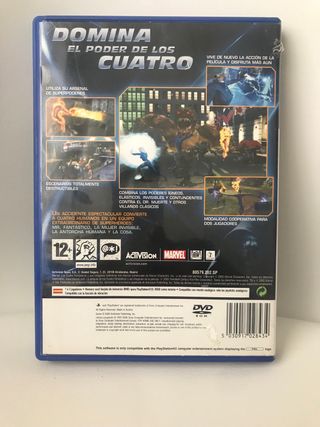 PlayStation 2 Los 4 Fantásticos PAL
