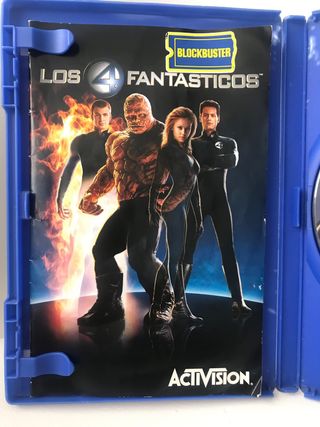 PlayStation 2 Los 4 Fantásticos PAL