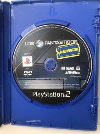 PlayStation 2 Los 4 Fantásticos PAL