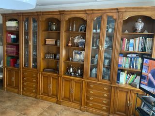 Librería madera fresno 4m x 2.50m