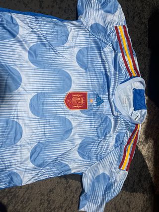 Camiseta Selección España Adidas Azul