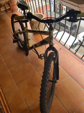 Bicicleta Montaña Amarilla