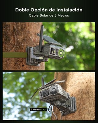 CAMARA SOLAR 4G LTE XEGA FOTOTRAMPEO