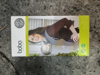 Mochila Portabebés Boba Gris Estampado