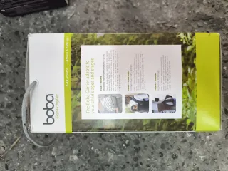 Mochila Portabebés Boba Gris Estampado