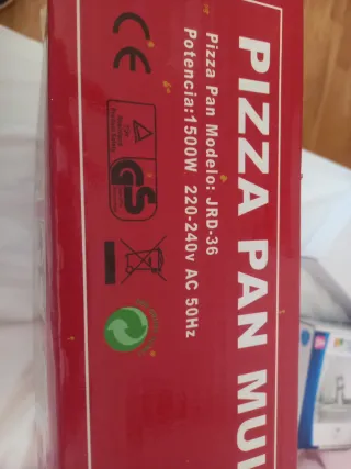Pizza Pan Eléctrica Multifunción 36cm