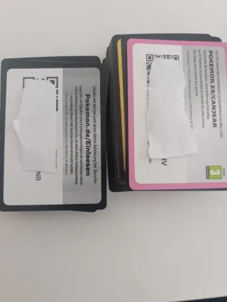 Lote de Cartas Pokémon JCC Live