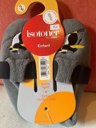 Zapatillas casa Isotoner niño T.31/32