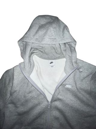 Sudadera Nike Gris con Cremallera