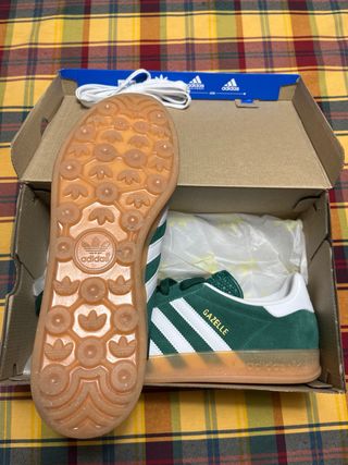 Zapatillas Adidas Gazelle Verdes Talla 44