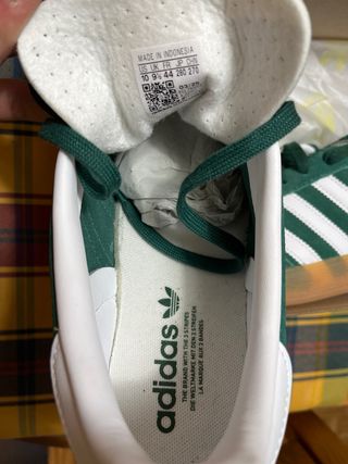 Zapatillas Adidas Gazelle Verdes Talla 44