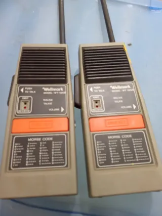 Walkie Talkie Wellmark WT-1668 Antiguo