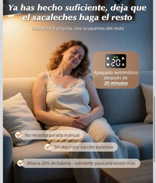 Sacaleches Eléctrico Doble KISSBOBO