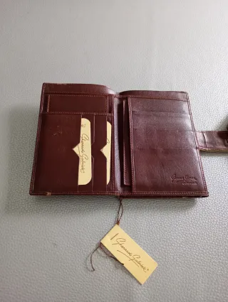 Cartera Monedero Gerardo's Gabriels Marrón y Dorad