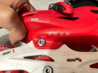 Patines en línea rojos para niñ@s