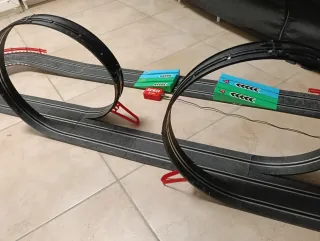Scalextric Carrera Compact + 6 coches