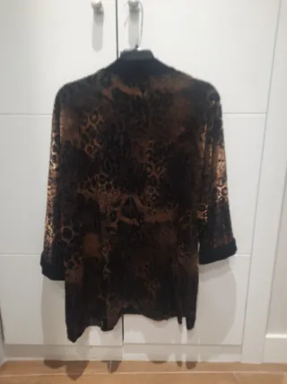 Kimono Terciopelo Animal Print . Woman CorteIngles