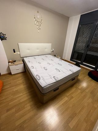 Colchón y canapé 150x200