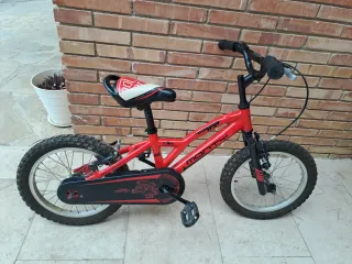Bicicleta infantil Monty Roja 16''