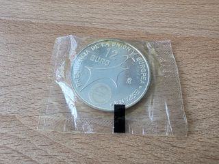 2 Monete commemorative da 12 euro in argento