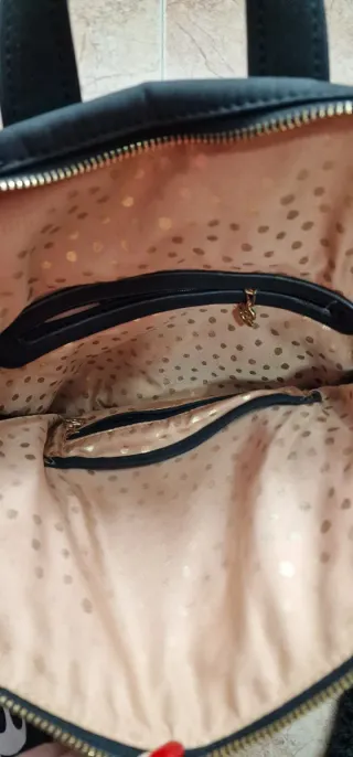 Mochila Desigual Negra con Bordados Florales -Arty