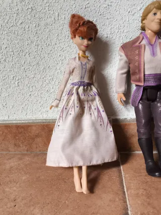 Muñeca Ana y Kristoff Frozen