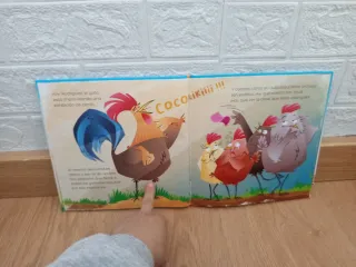 Libro infantil  El Gallo Que Quería Ser Una Gallin