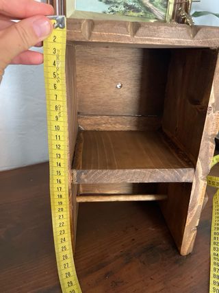 Portarrollos de madera para papel higiénico