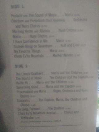 Vinilo The Sound of Music Musical