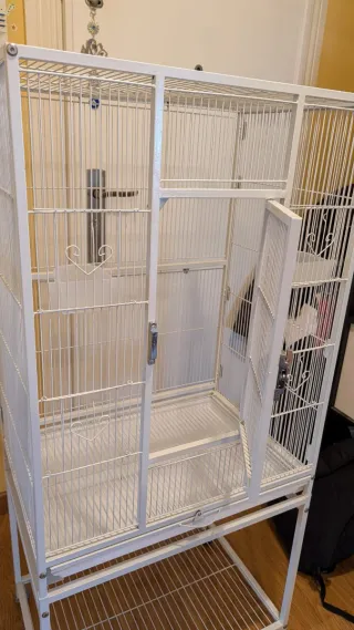 Jaula Grande para Pájaros Blanca, Yaheetech.