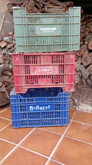 Cajas de plástico para fruta/verdura