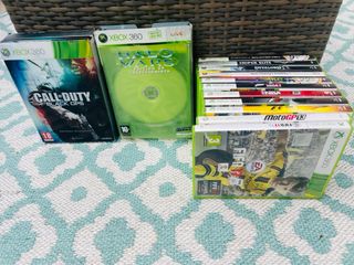 Console Xbox 360 + 2 Controller + Giochi