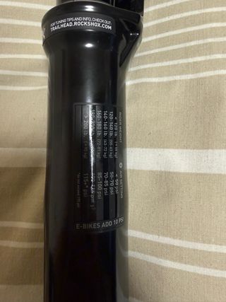 Horquilla Rock Shox SL Brain 110mm horquilla MTB