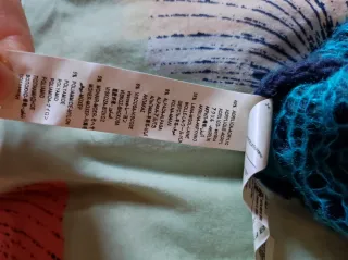 Maglione UCB blu e turchese