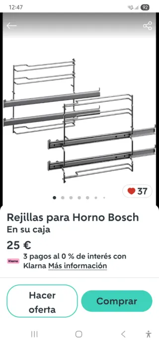Horno Eléctrico Bosch