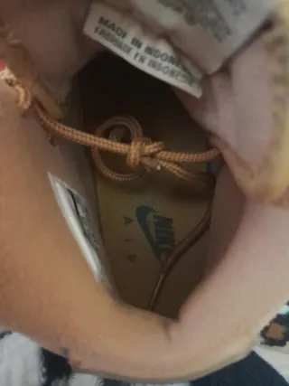 Zapatillas Nike Air Force 1 Beige/Marrón