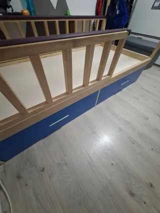 Cama Montessori con Cajones