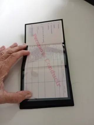 Cartera Billetero Caballero Negra