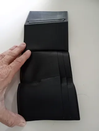 Cartera Billetero Caballero Negra