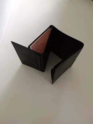 Cartera Billetero Caballero Negra