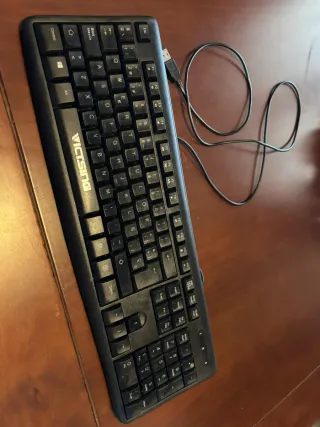 Teclado USB Victsing Negro