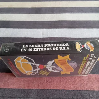 Cinta VHS Lucha Prohibida 49 Estados USA