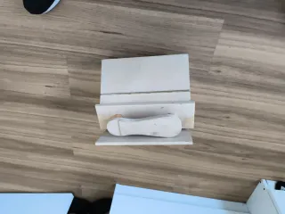 Caja para betún de madera